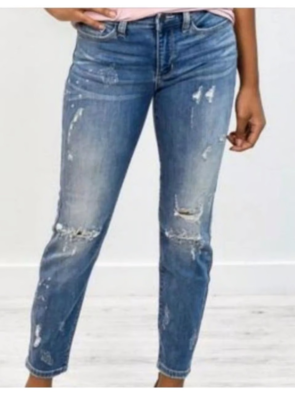 Judy Blue Shredding Up My Life Relaxed Fit Distressed Jeans 9/29